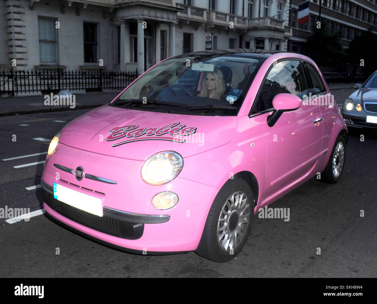 barbie car with backseat