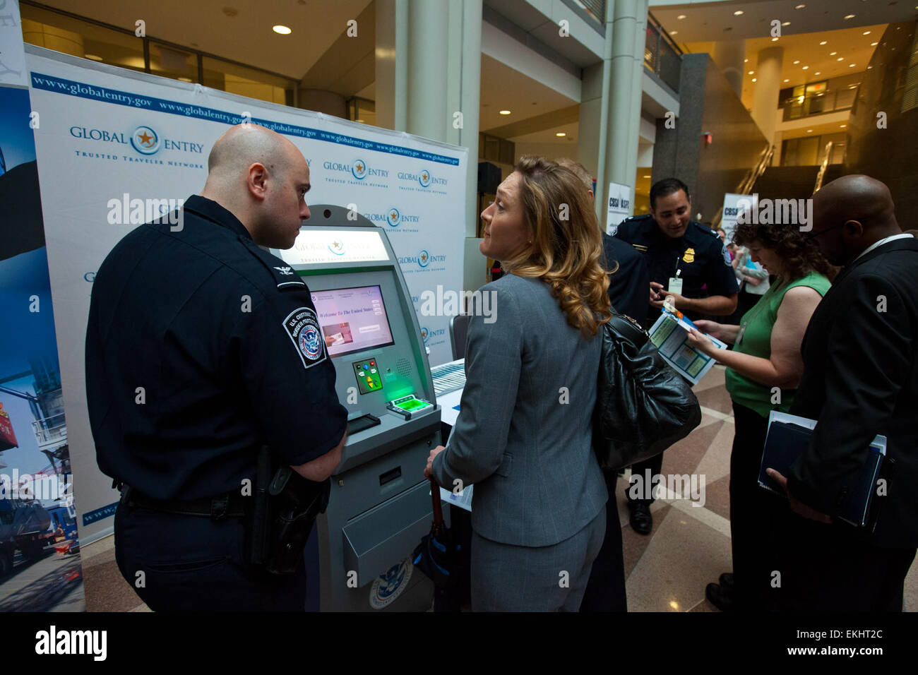 CBP Trade Symposium 2011 held at the Ronald Reagan Building Stock Photo