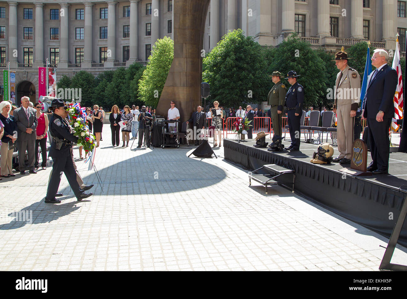 CBP held its annual Valor Memorial and Wreath Laying Ceremony outside ...