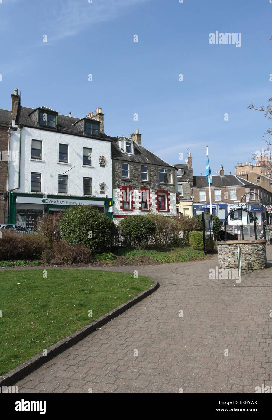 Blairgowrie Scotland April 2015 Stock Photo Alamy