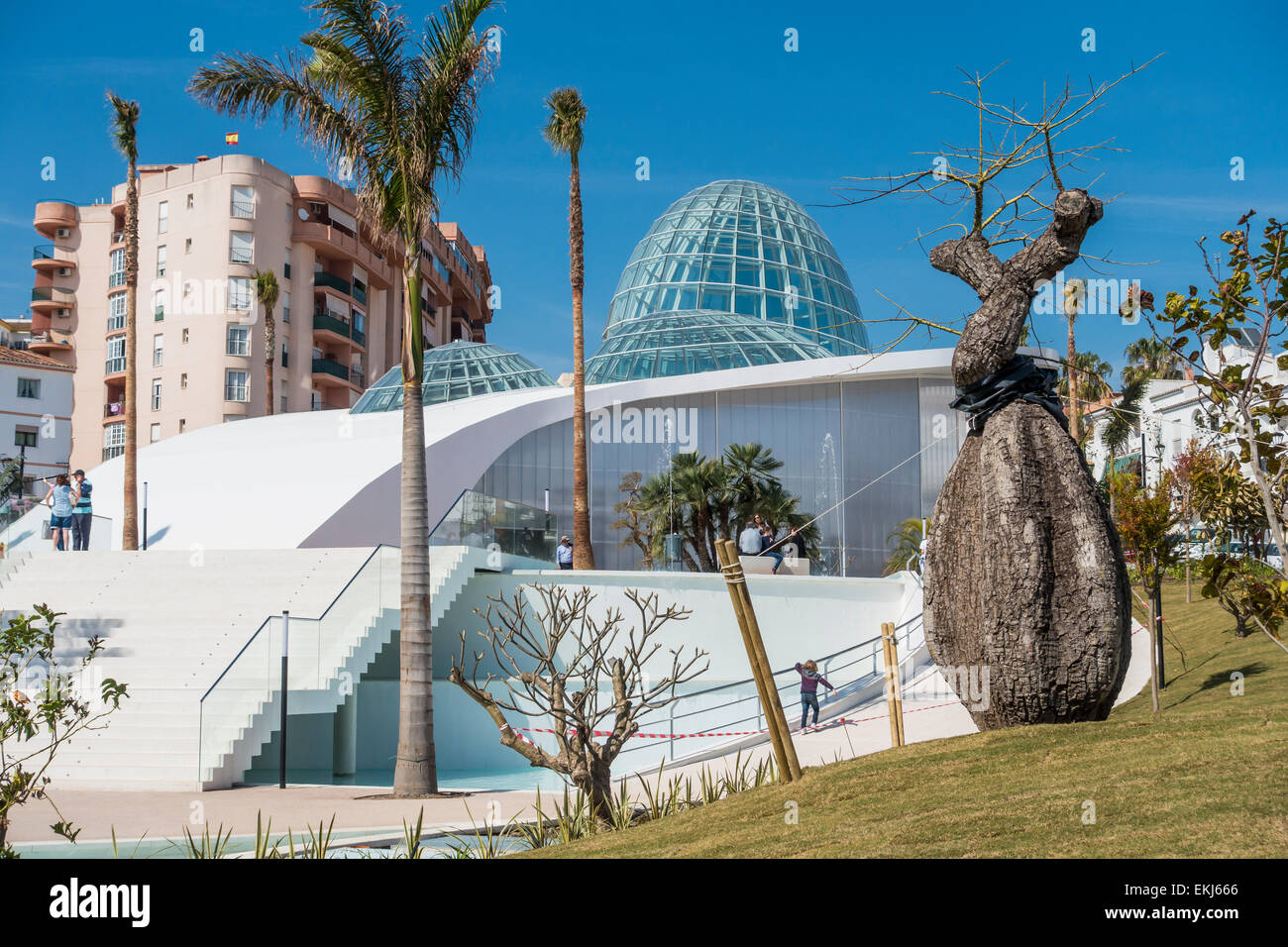 Estepona Botanic Gardens Costa del Sol opened Spring 2015 Stock Photo