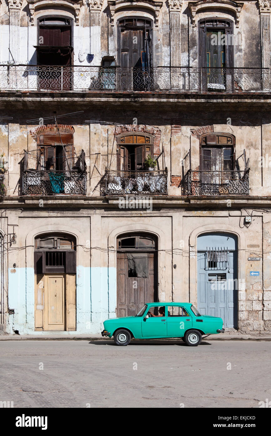 Old Skool in Havana Stock Photo