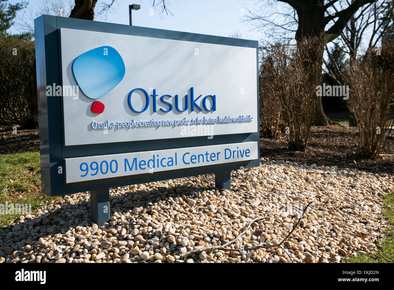 A facility operated by the biotechnology firm Otsuka. Stock Photo