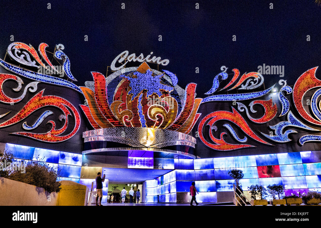 Casino Mediterráneo Alicante Marina Costa Blanca Spain Stock Photo ...