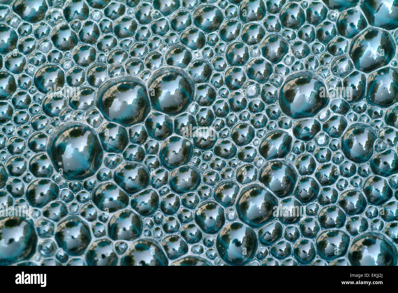 Air bubbles on the water surface Stock Photo Alamy