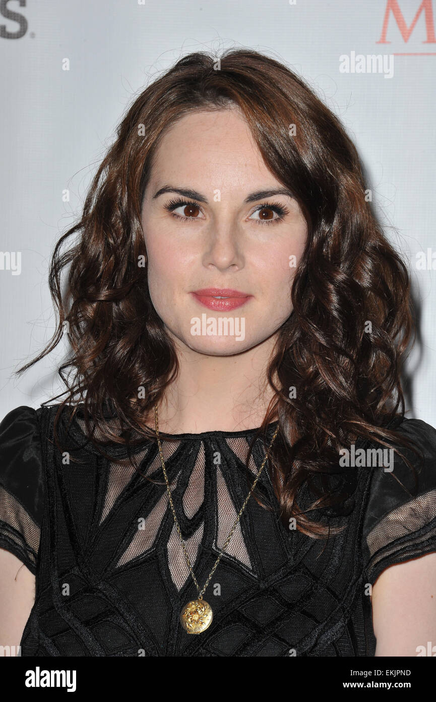 LOS ANGELES, CA - JULY 22, 2012: Michelle Dockery at photocall for the