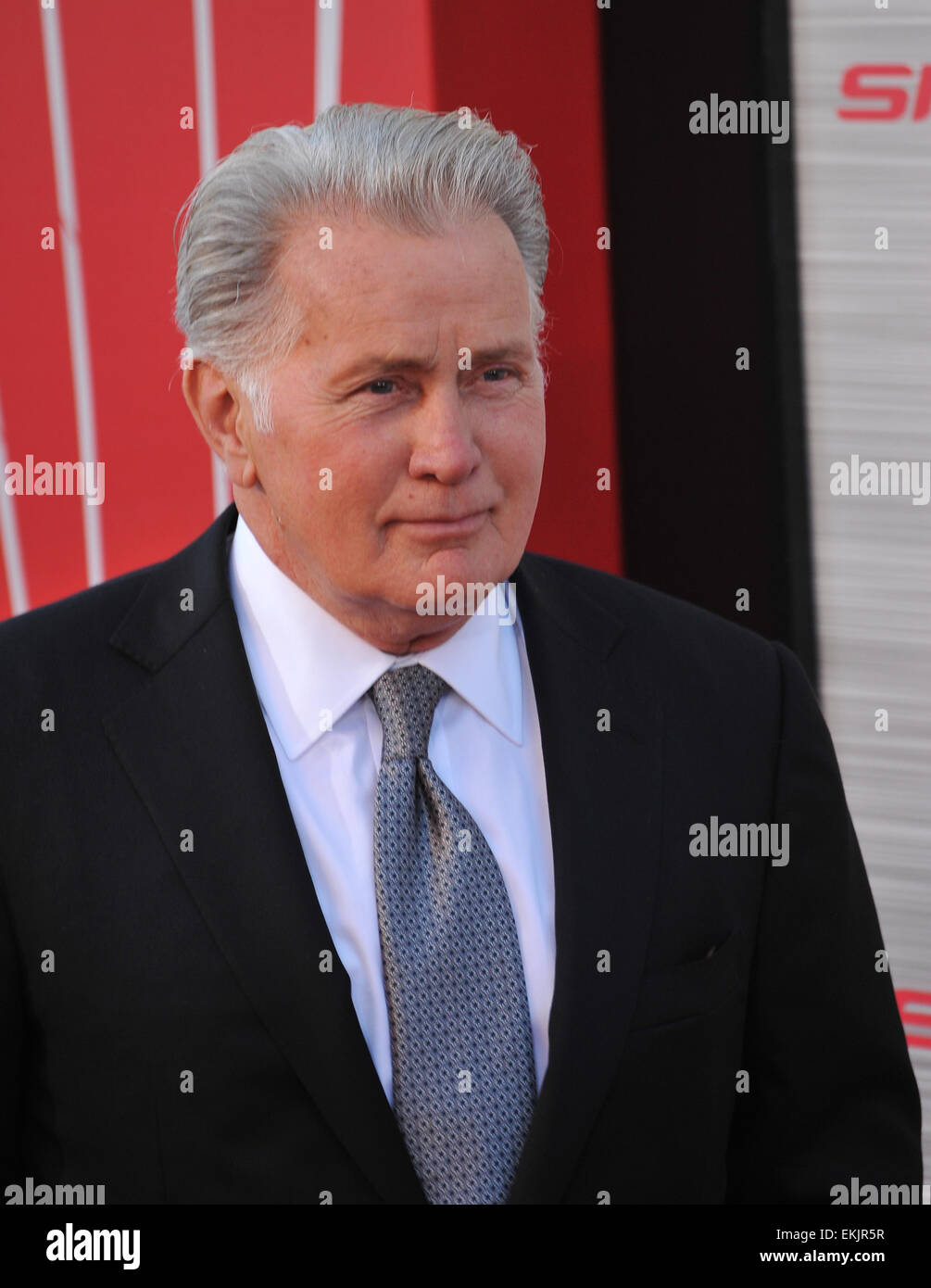 LOS ANGELES, CA - JUNE 29, 2012: Martin Sheen at the world premiere of his movie 'The Amazing Spider-Man' at Regency Village Theatre, Westwood. Stock Photo