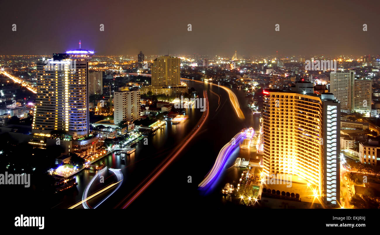 The city view of Bangkok, Thailand Stock Photo - Alamy