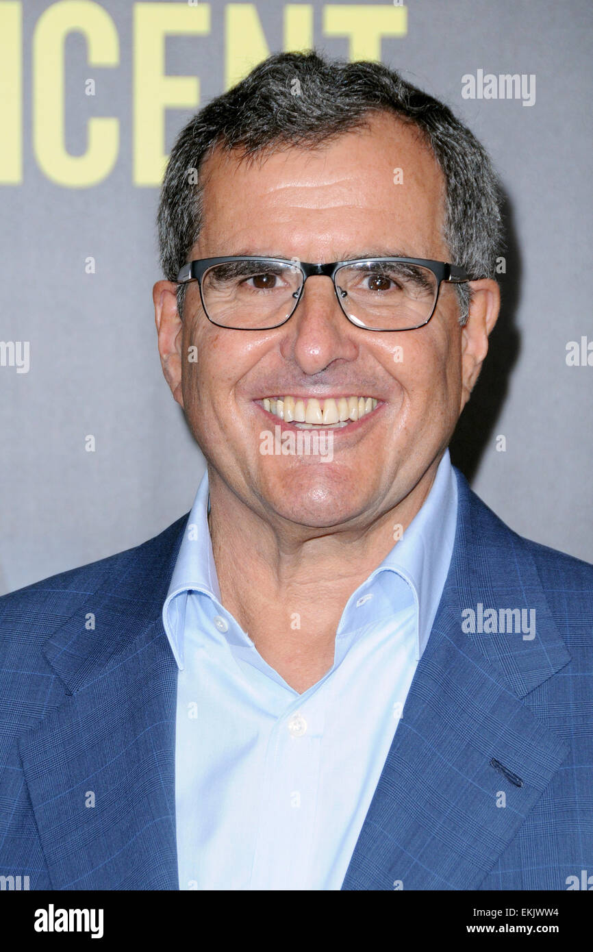 New York Premiere of 'St. Vincent' - Red Carpet Arrivals  Featuring: Peter Chernin Where: Manhattan, New York, United States When: 07 Oct 2014 Stock Photo
