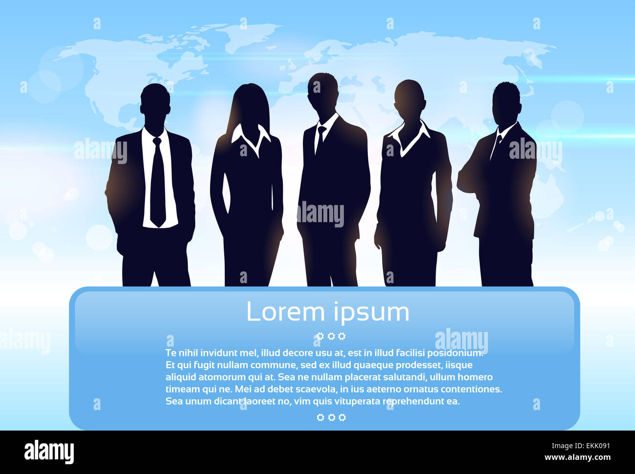 Executives silhouette hi-res stock photography and images - Alamy