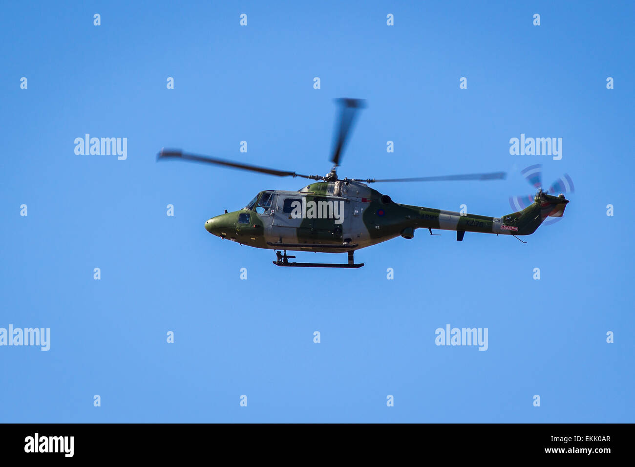 AH7 Army Air Corps Lynx. Stock Photo