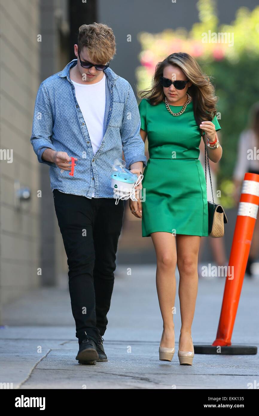Members of British pop band Rixton at the El Capitan Theatre in ...