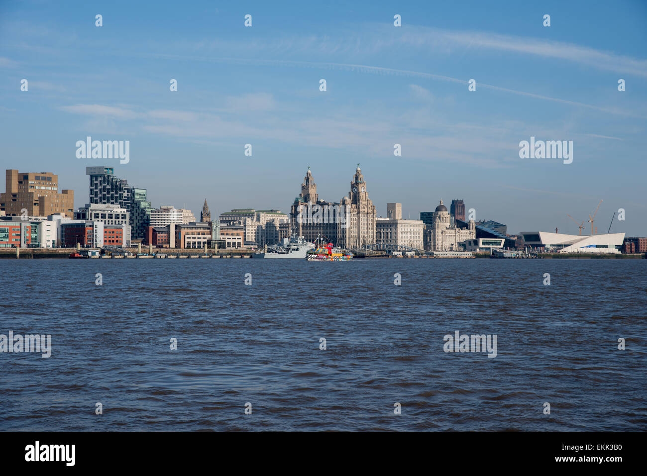 Liverpool Waterfront, England Stock Photo
