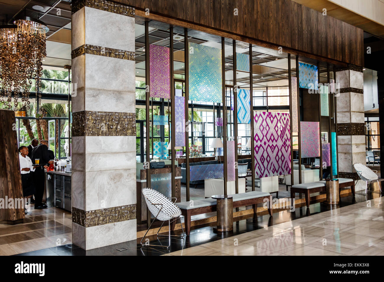 Johannesburg South Africa,Rosebank,Hyatt Regency,hotel,lobby,interior