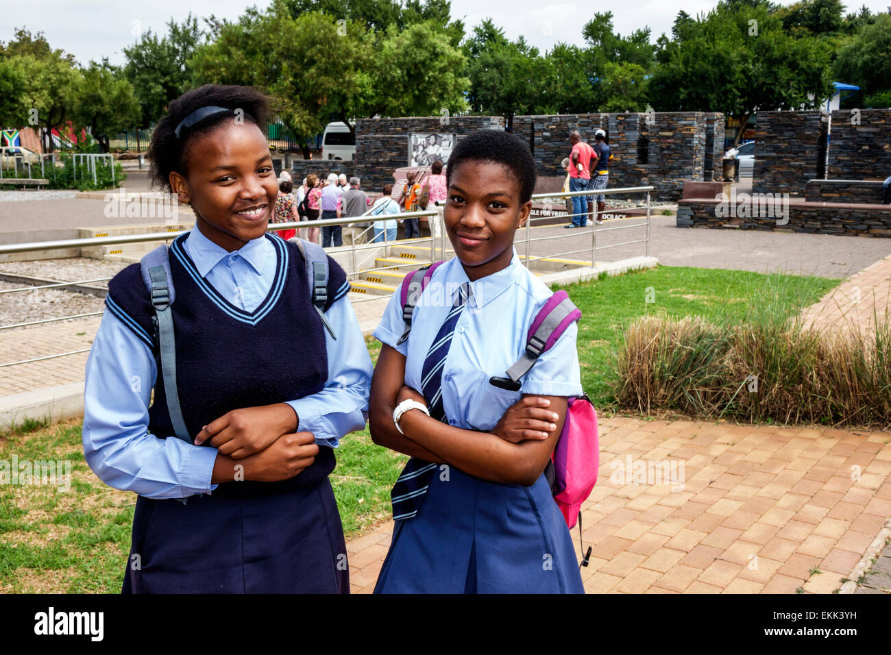 South african girl uniform hi-res stock photography and images - Alamy