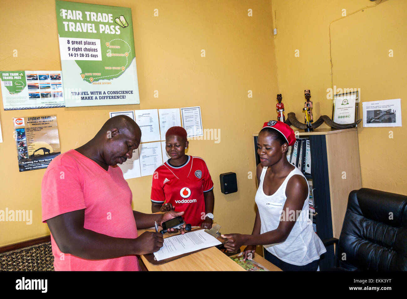 Johannesburg South Africa,African Soweto,Lebo's Backpackers Hostel,bicycle rental shop,Black