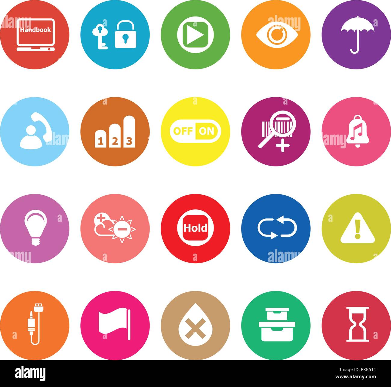 Manual lock Stock Vector Images - Alamy