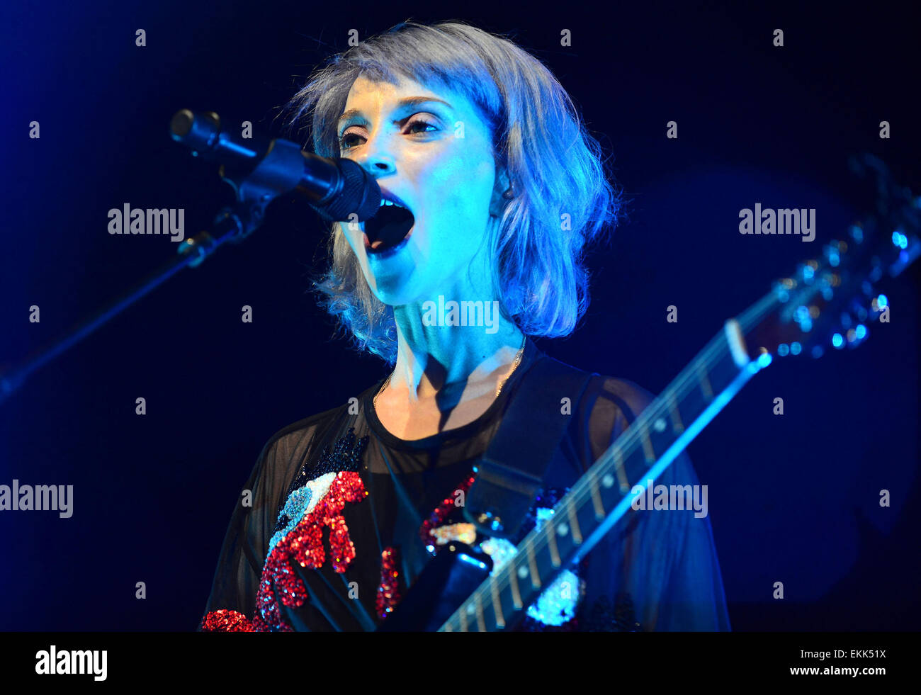 Anne Fillmore St. Vincent perform live at The Fillmore Miami Beach Featuring: Anne ...
