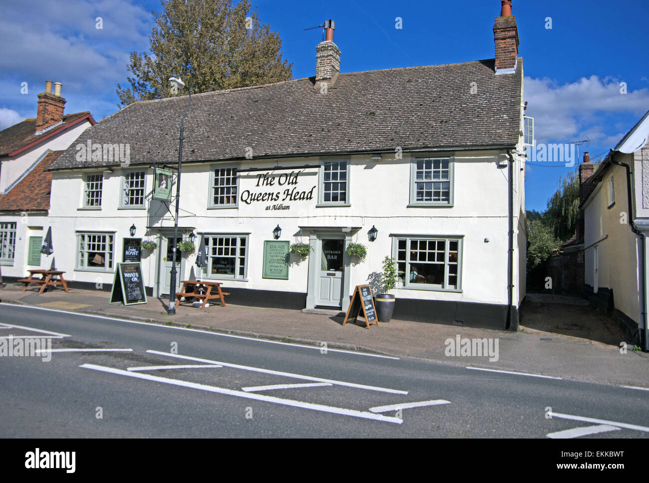 Aldham, Essex, England, The Old Queens Head Pub Stock Photo Alamy