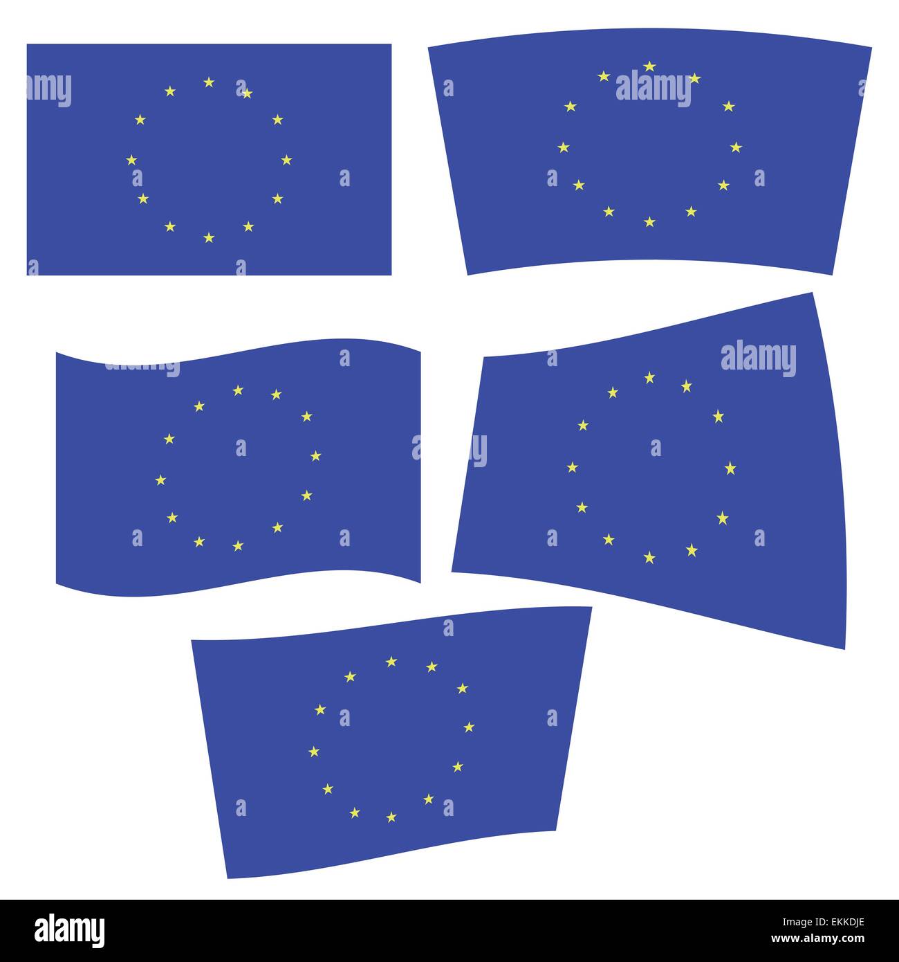 flag of Europe Stock Photo Alamy