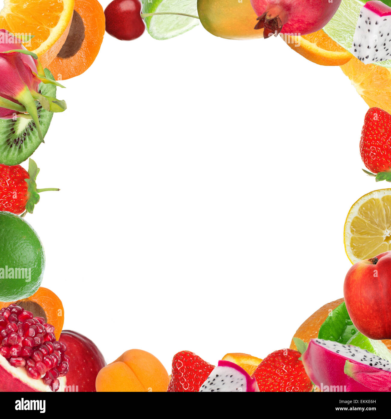 Fresh fruit background with lots of space for your text or logo Stock ...