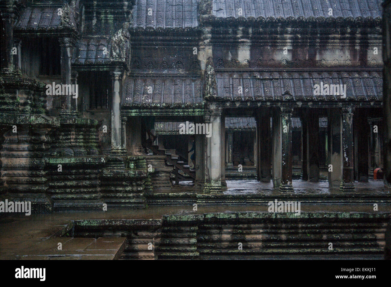 Angkor Wat is a temple complex in Cambodia and the largest religious