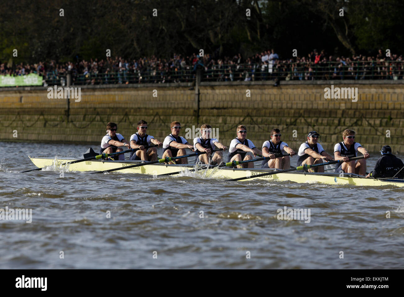 London, UK. 11th Apr, 2015. BNY Mellon Boat Races Day. Mens Boat Race