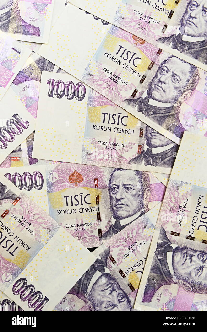 Czech republic currency hi-res stock photography and images - Alamy