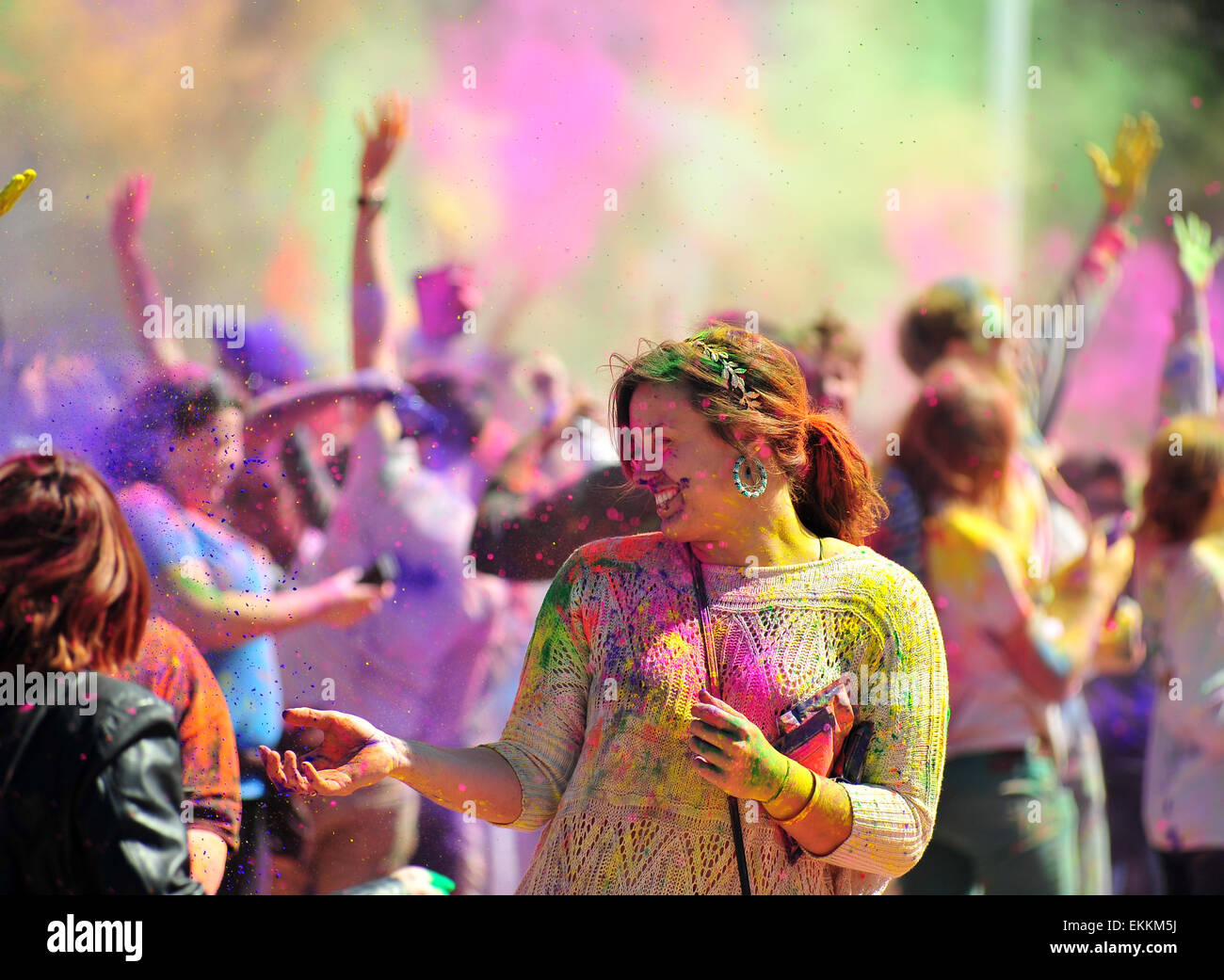 Holi festival london hires stock photography and images Alamy