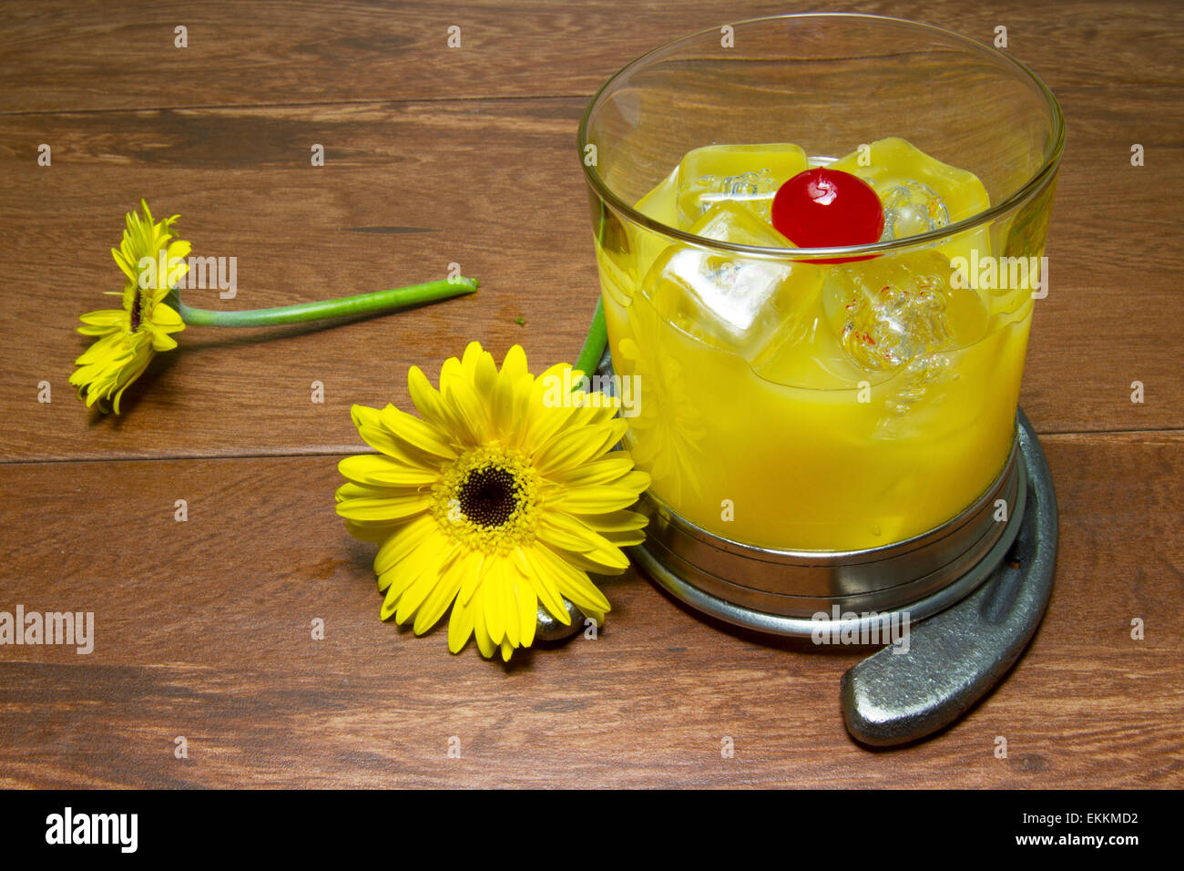 Black Eyed Susan cocktail, official drink of the Preakness Stakes, with