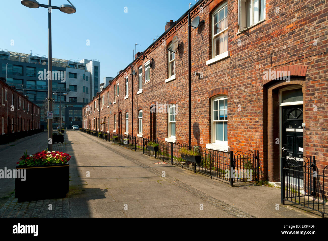 Modernised Victorian terraced workers houses, Anita Street (formerly