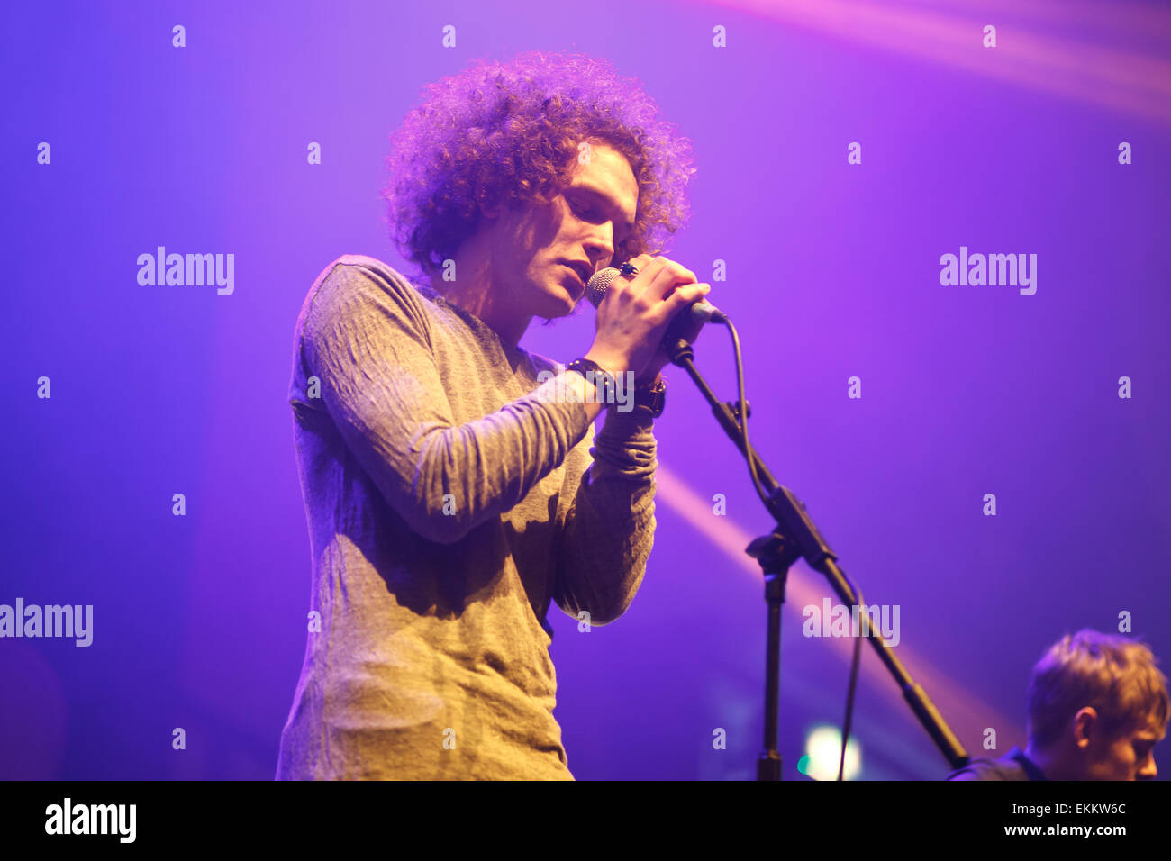 Manchester, England. 11th April, 2015. Seafret performing live at the Albert Hall. Credit:  Simon Newbury/Alamy Live News Stock Photo