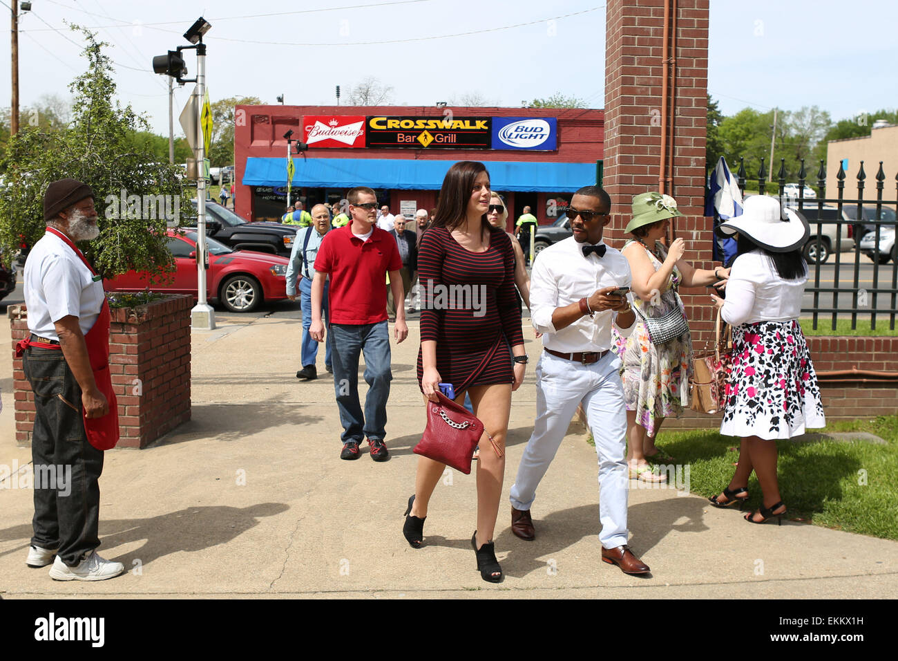 Hot Springs, Arkansas, USA. 11th Apr, 2015. Arkansas Derby Day Scenery