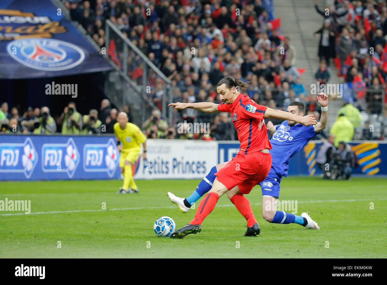 Stade De France, Paris, France. 11th Apr, 2015. Coupe De La Ligue Final ...