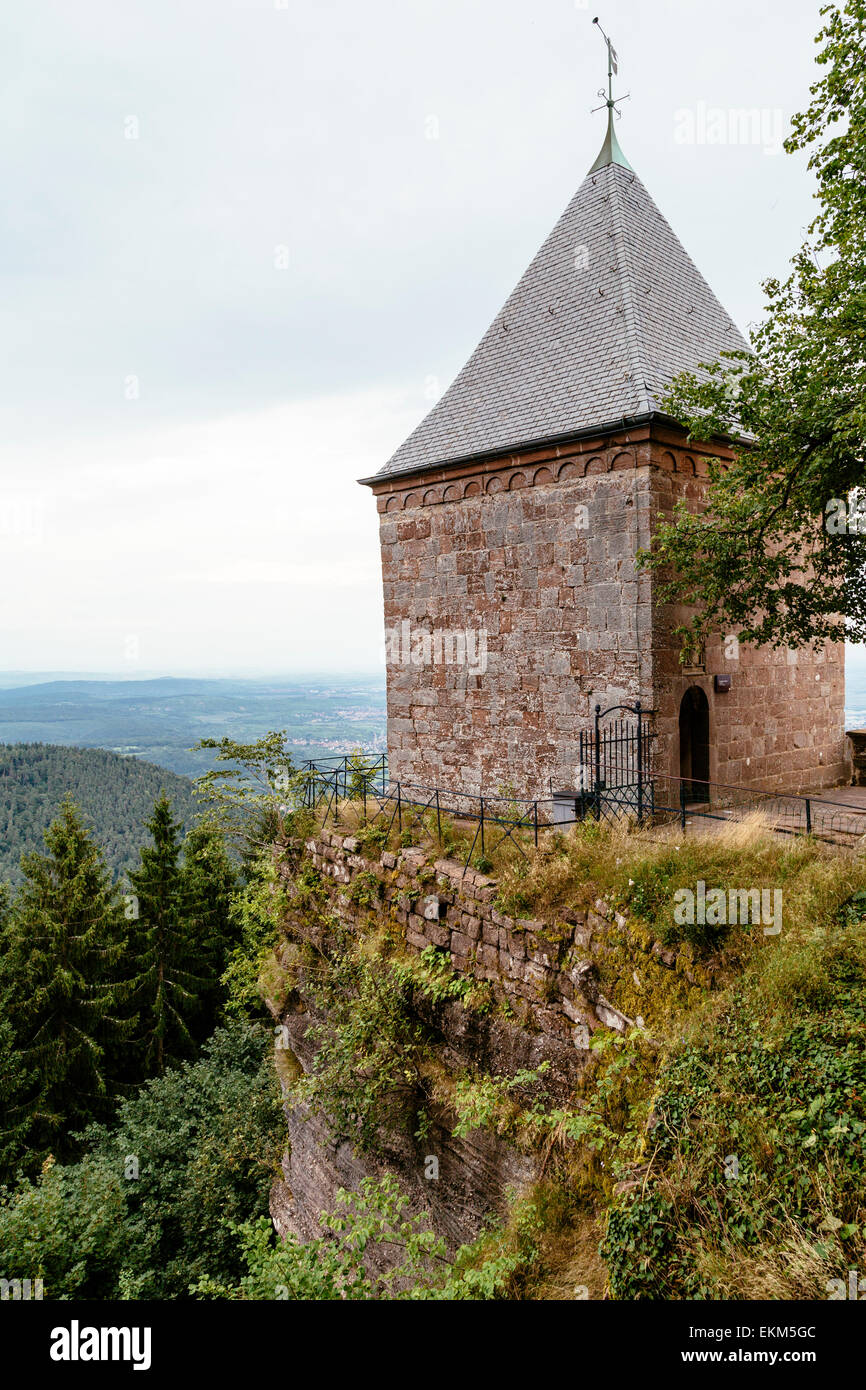 Mont Sainte-Odile, Ottrott, Alsace, France Stock Photo