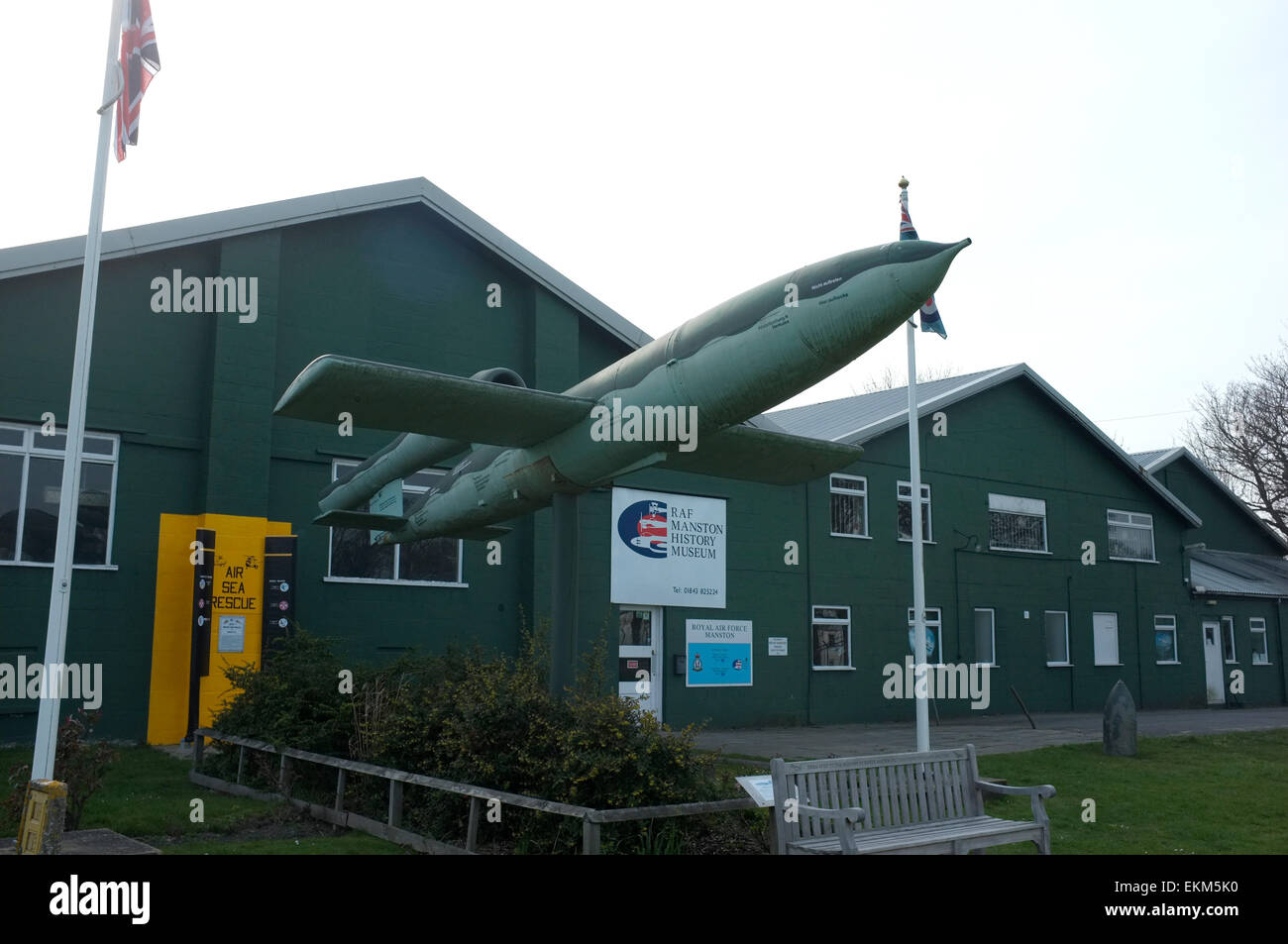 raf manston history museum ramsgate east kent uk april 2015 Stock Photo