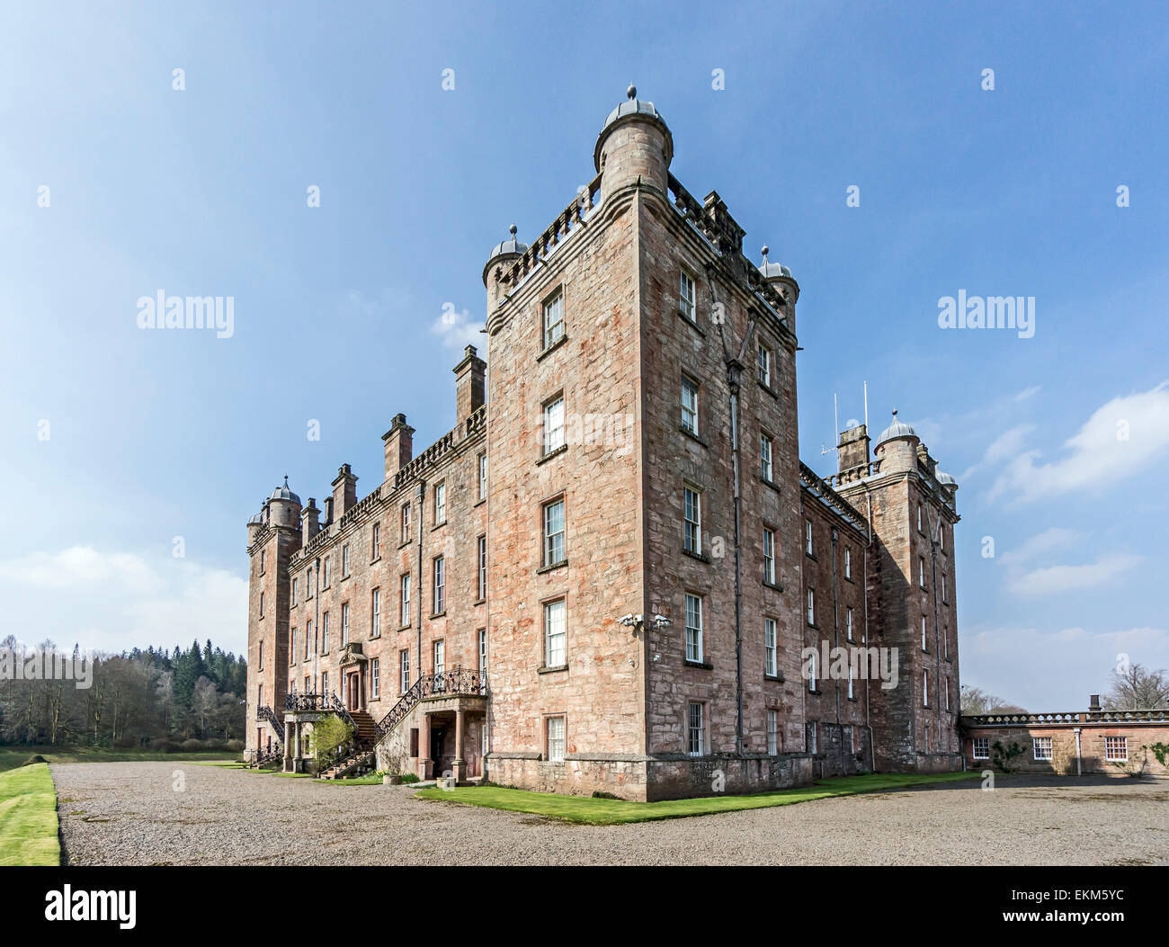 Drumlanrig Castle & Gardens near Thornhill in Dumfries & Galloway