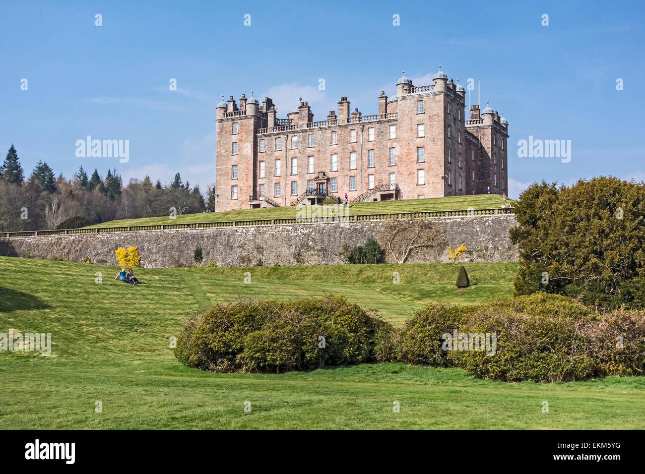 Drumlanrig Castle & Gardens near Thornhill in Dumfries & Galloway