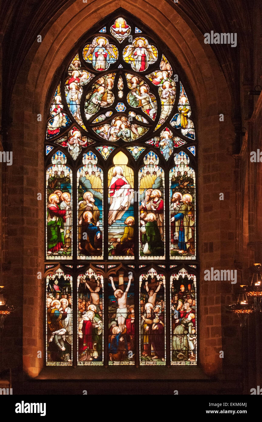 Stained glass window st giles hires stock photography and images Alamy