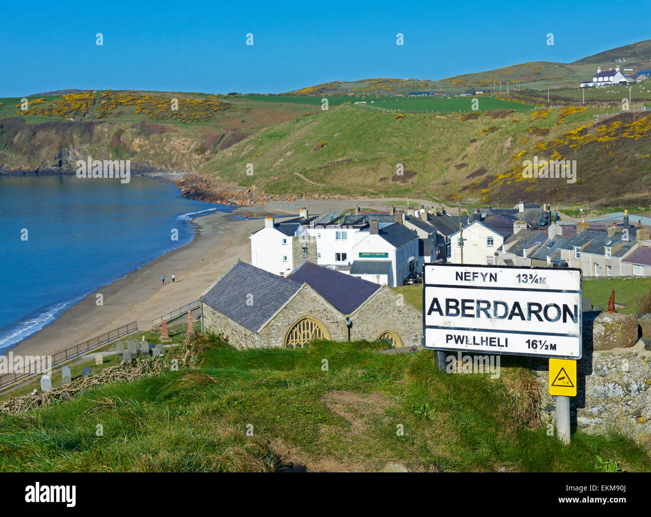 Aberdaron, The Llyn Peninsular, Gwynedd, North Wales UK Stock Photo
