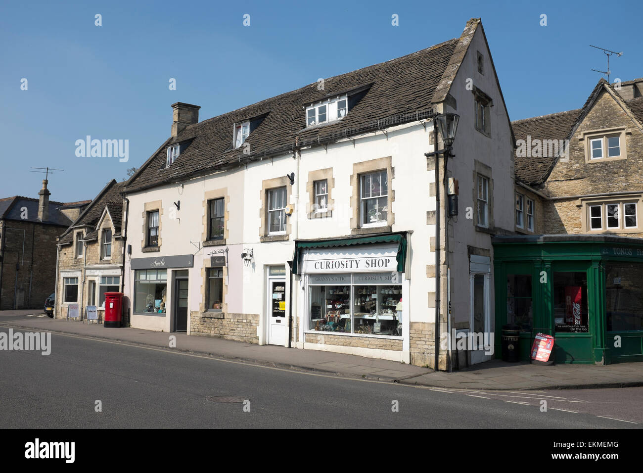 Grannys Attic Curiosity Shop in Corsham Wiltshire Stock Photo Alamy