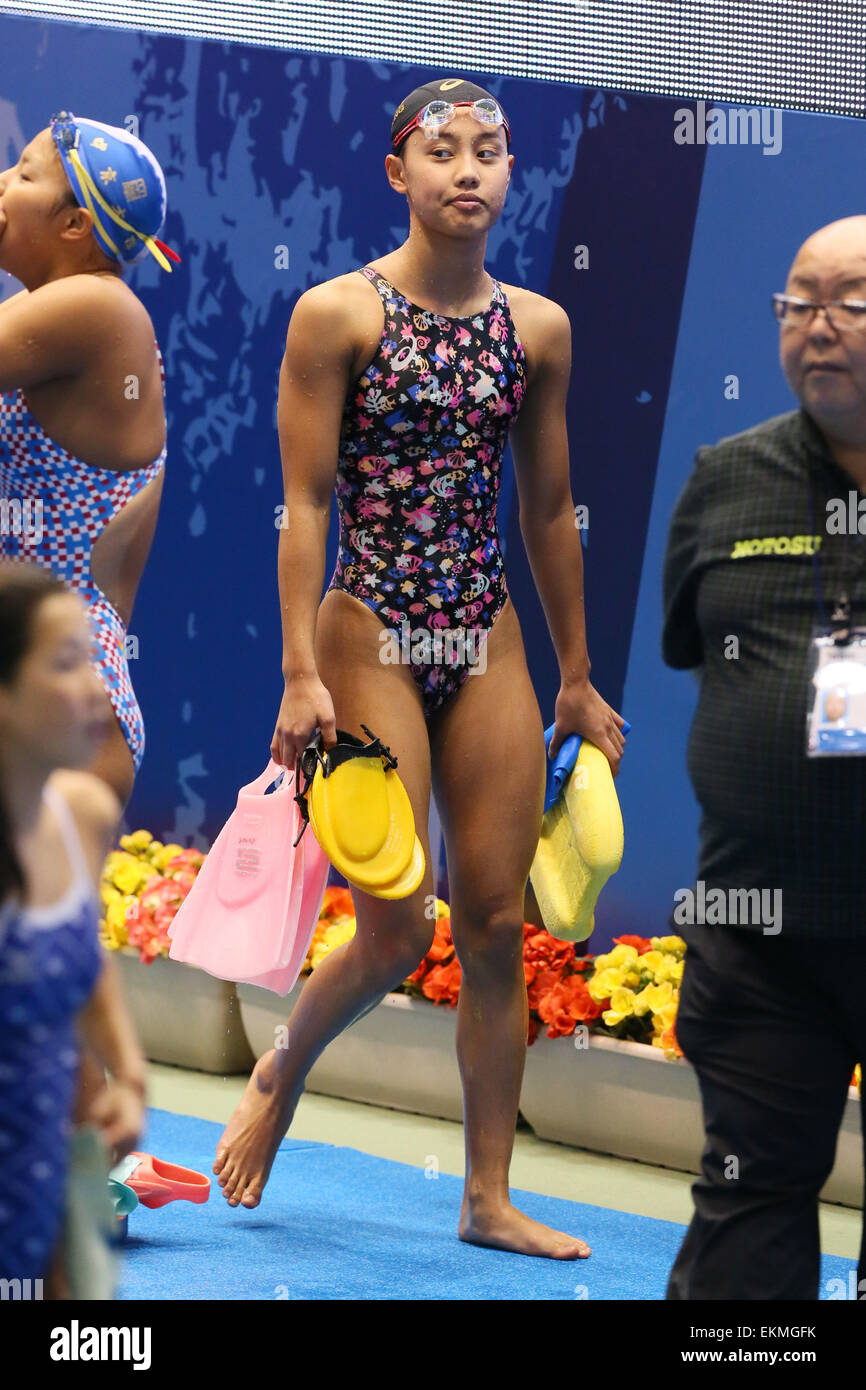 Tokyo, Japan. 12th Apr, 2015. Runa Imai Swimming Japan swimming
