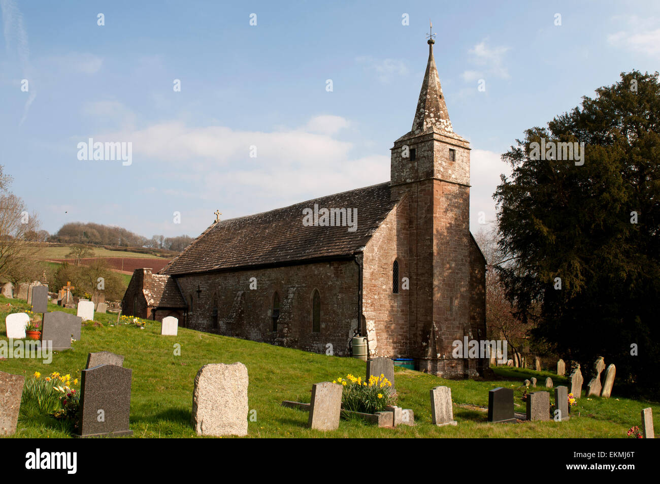 St. Mary the Virgin Church, Welsh Newton, Herefordshire, England, UK