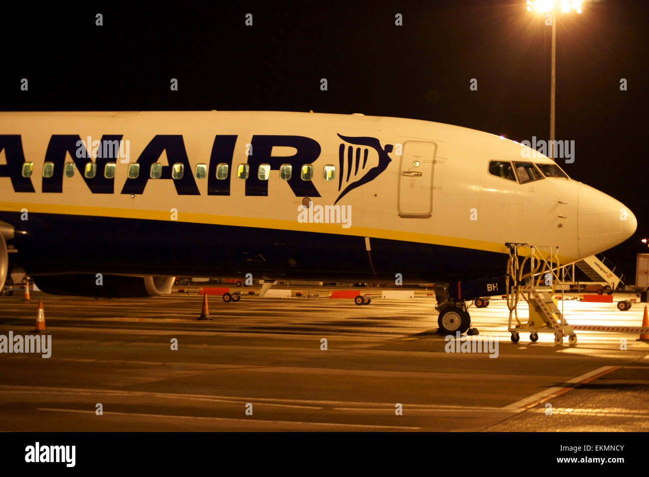 Airliner Ryanair Stock Photo