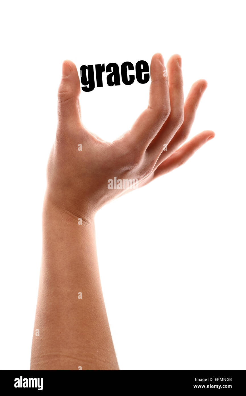 Vertical shot hand holding word hi-res stock photography and images - Alamy