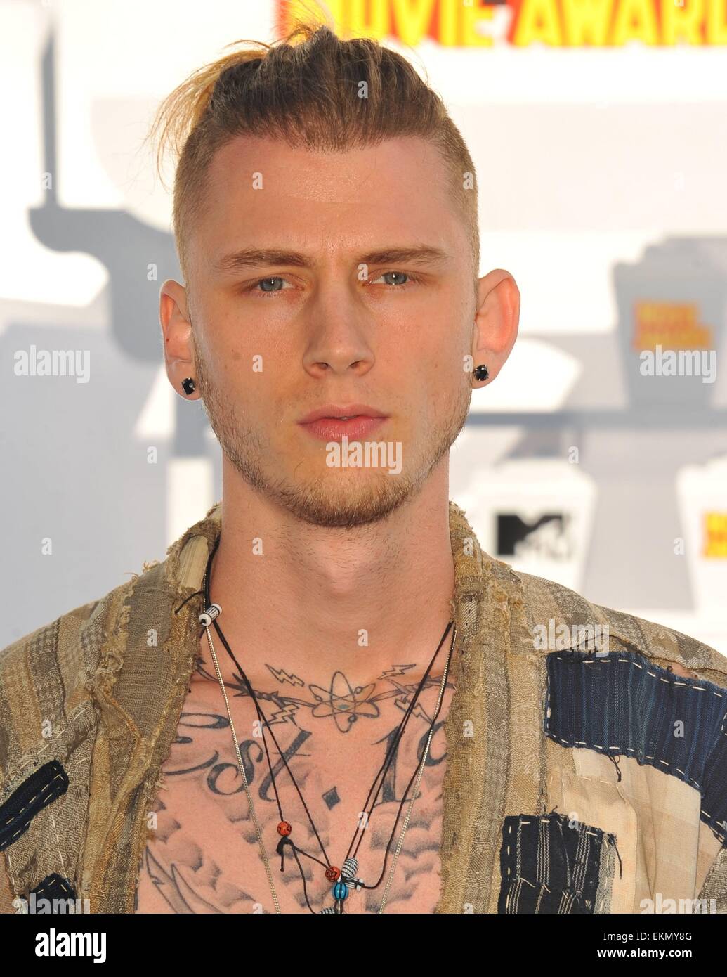 mgk hairstyle mohawk