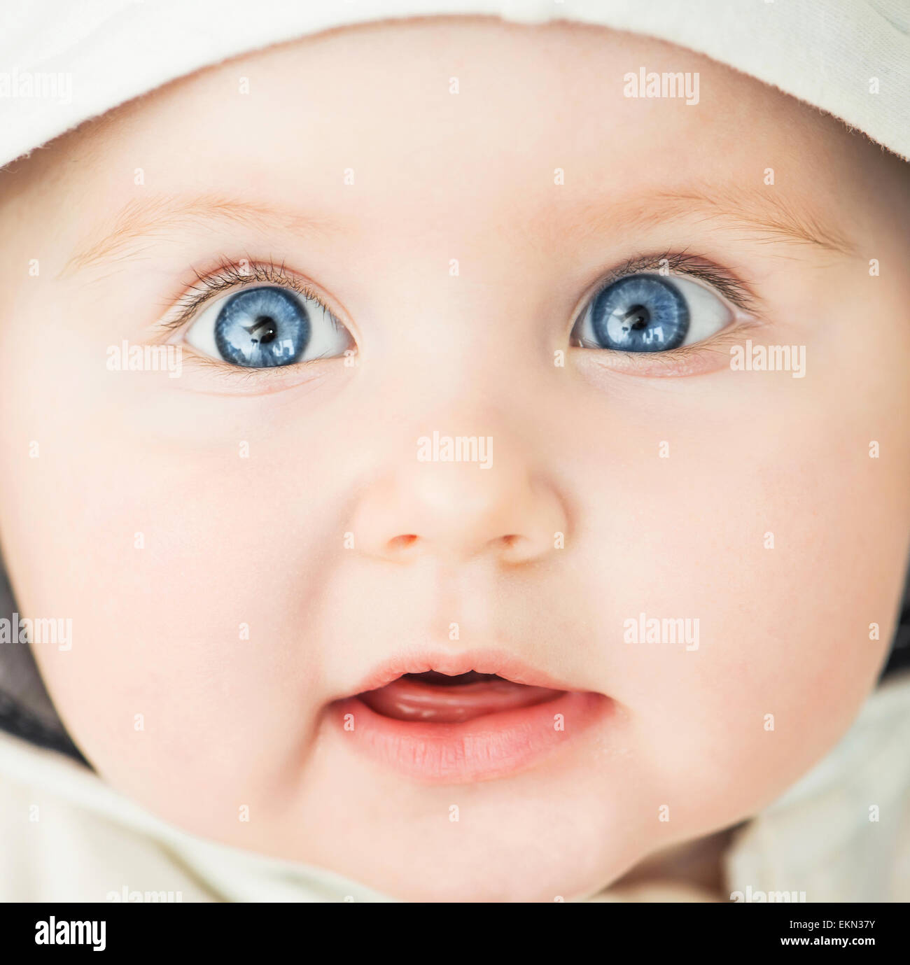 closeup portrait of beautiful baby Stock Photo - Alamy