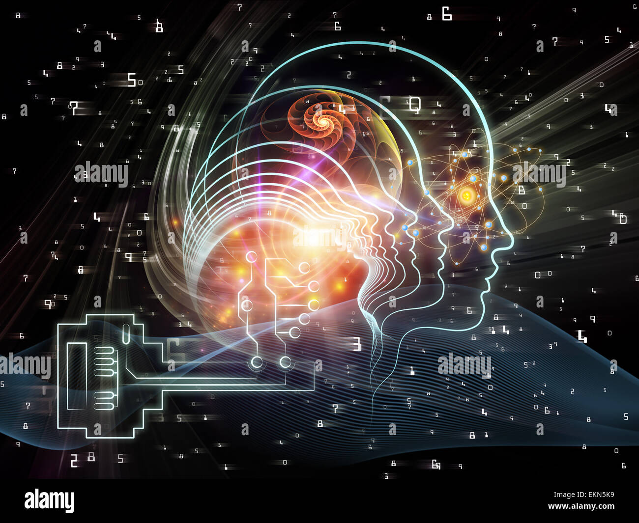 Visualization of Encryption Stock Photo - Alamy