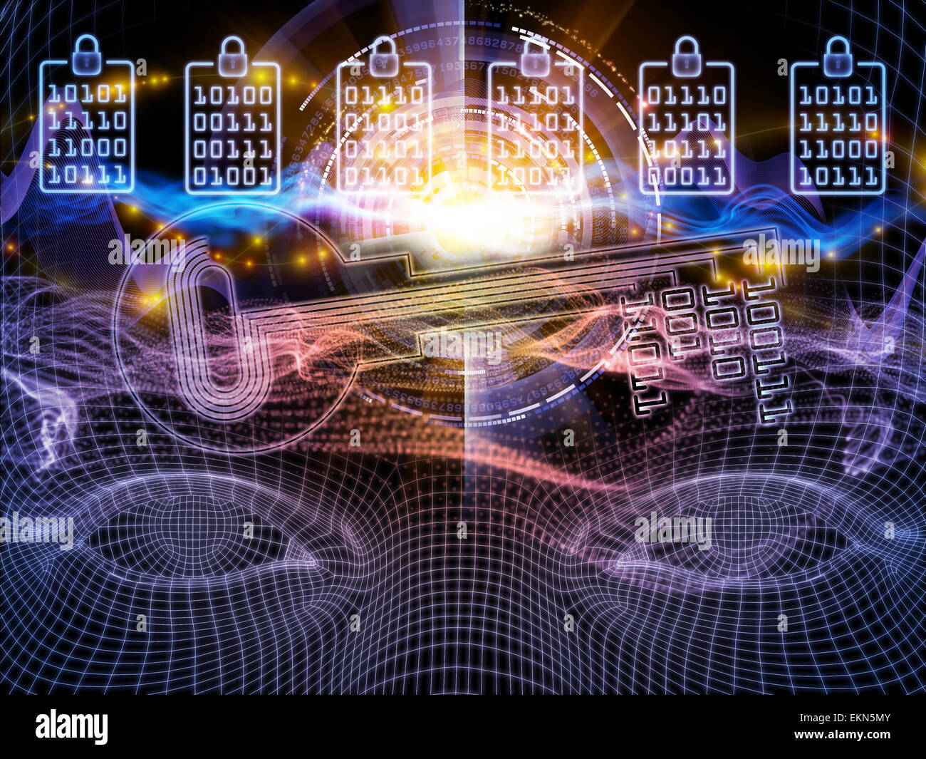 Toward Digital Encryption Stock Photo - Alamy