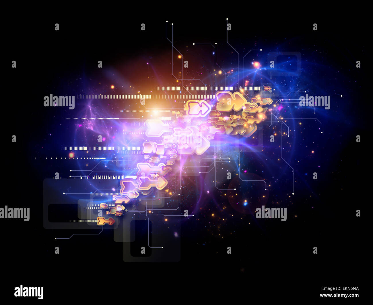 Acceleration of Cloud Technology Stock Photo Alamy